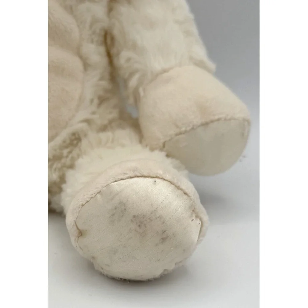 Douglas Baby Lamb Plush PLUMPIE Moon Stars Swirl Fur Lovey Sheep Satin Feet Ears